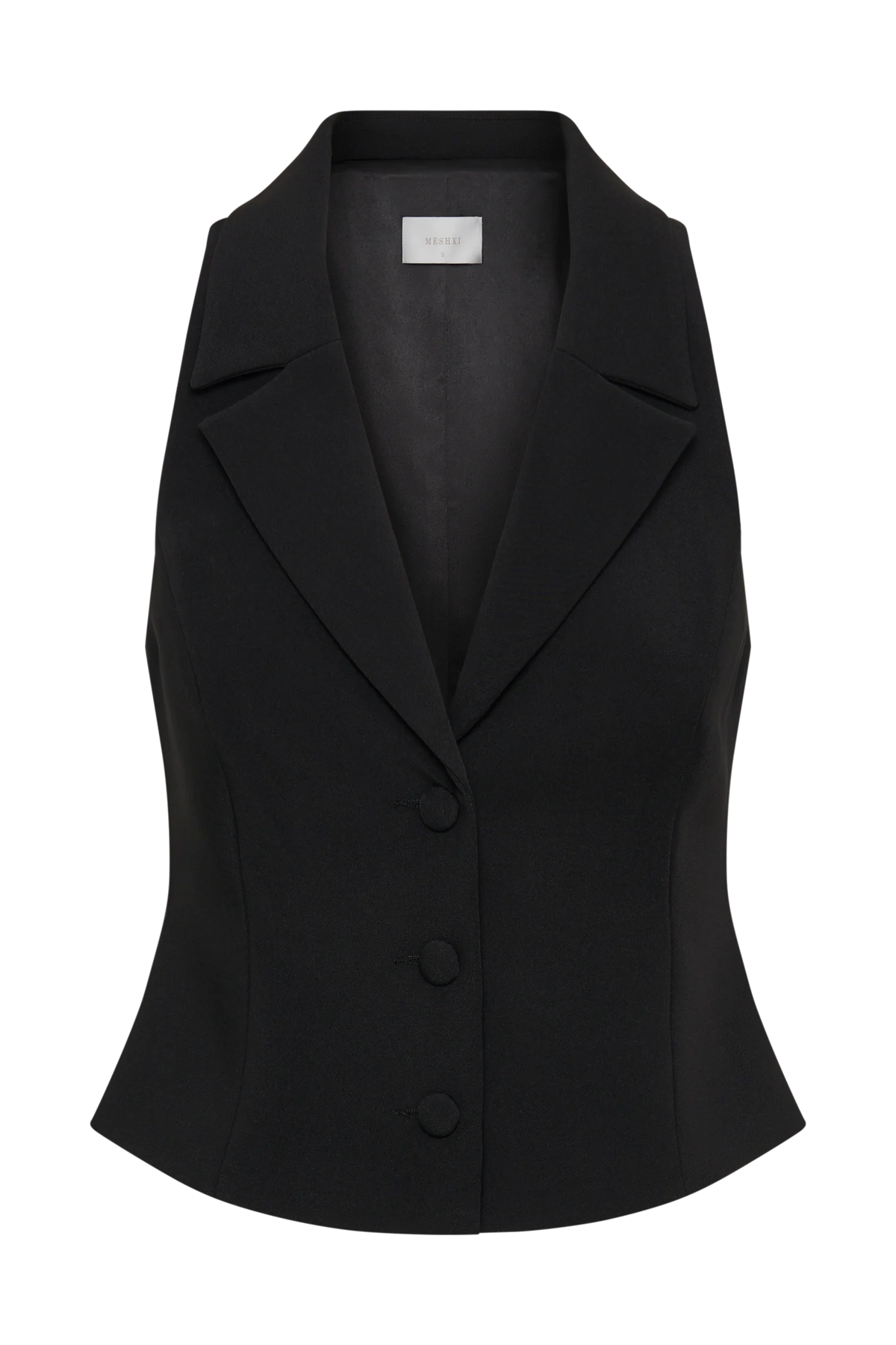 Mura Suiting Vest Black