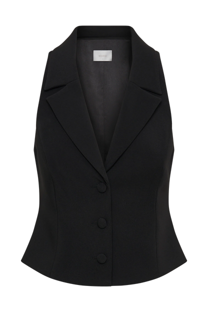 Mura Suiting Vest Black