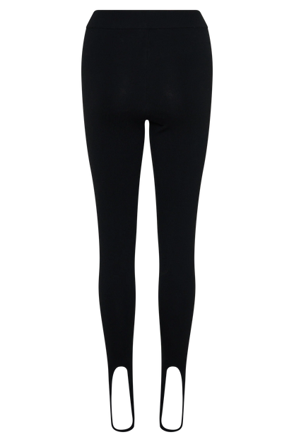 Valerie Stirrup Leggings Black